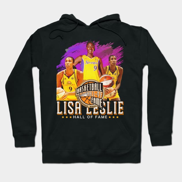 Lisa Leslie Hall Of Fame Hoodie by gemyngocart